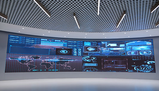 山東浪潮集團(tuán)展廳案例