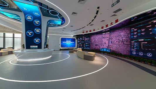 大屏就用艾比森！石家莊市裕華區(qū)智慧大腦指揮中心建成