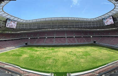 雙屏畫龍點(diǎn)睛，艾比森助力打造國(guó)內(nèi)首座FIFA標(biāo)準(zhǔn)足球場(chǎng)